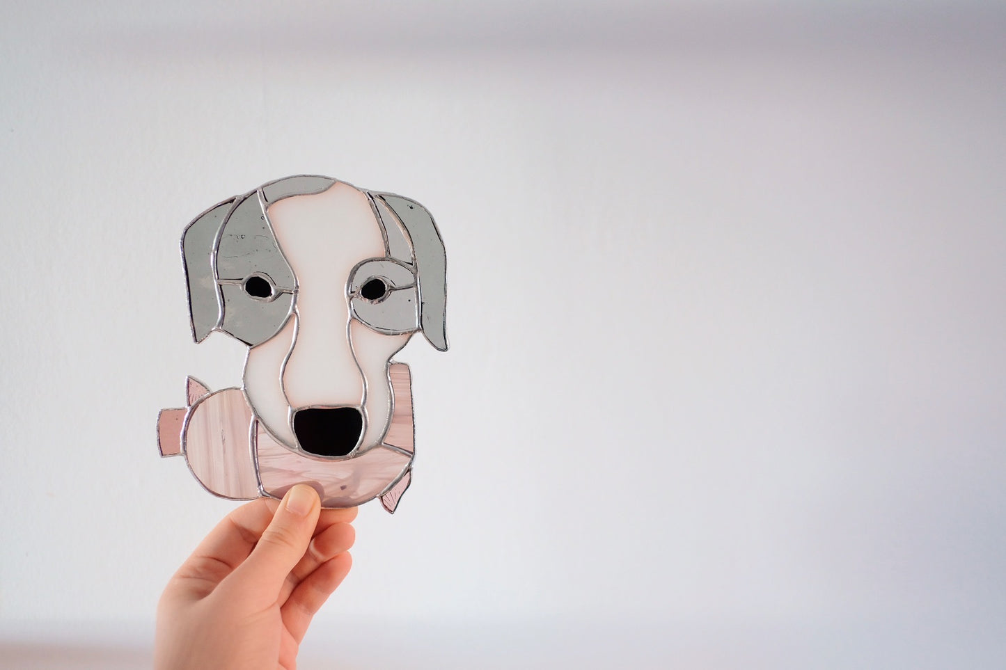 Dog Portrait with Piglets / Reserved