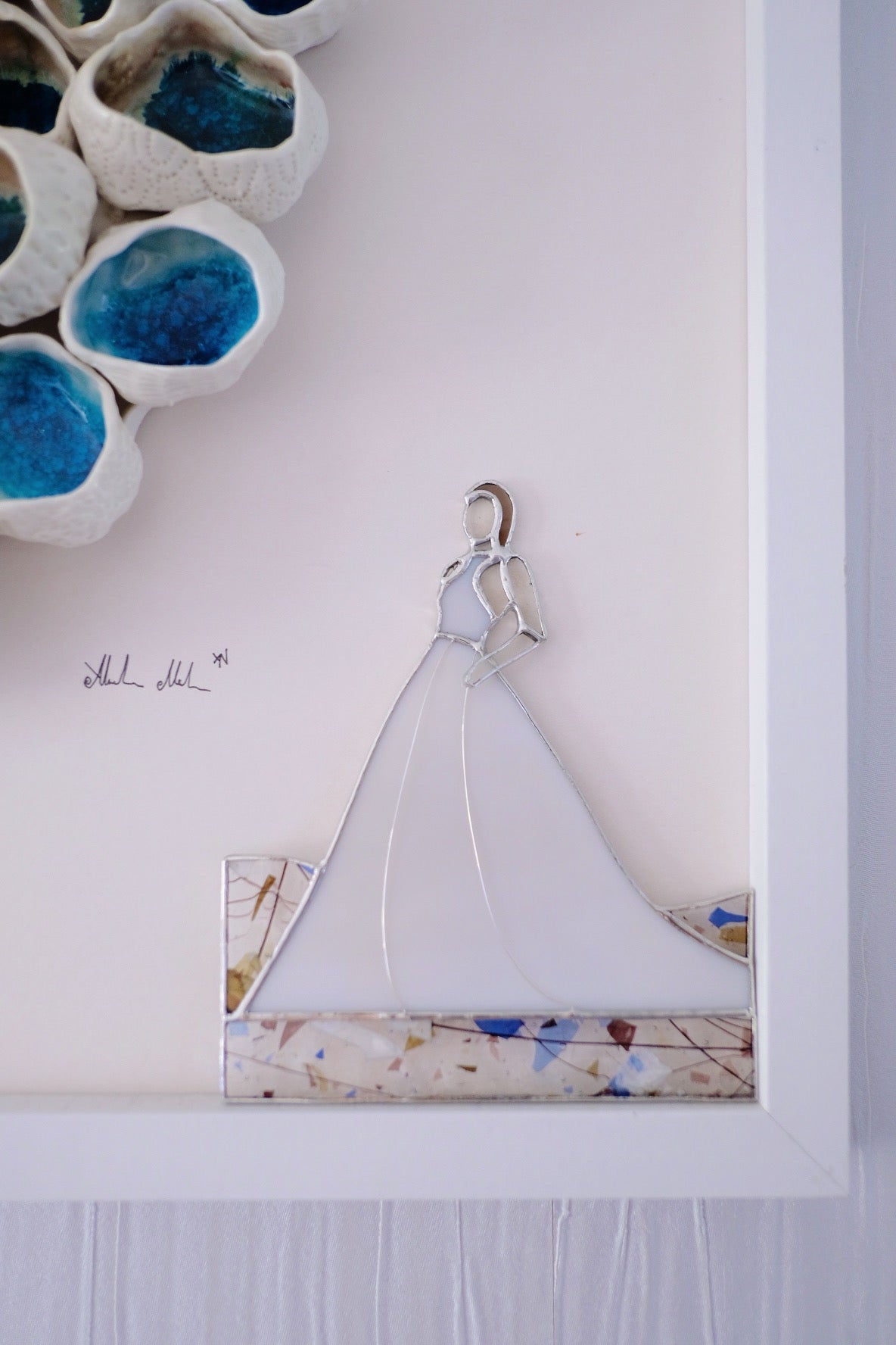 Lady with White Wedding Dress / Reserved