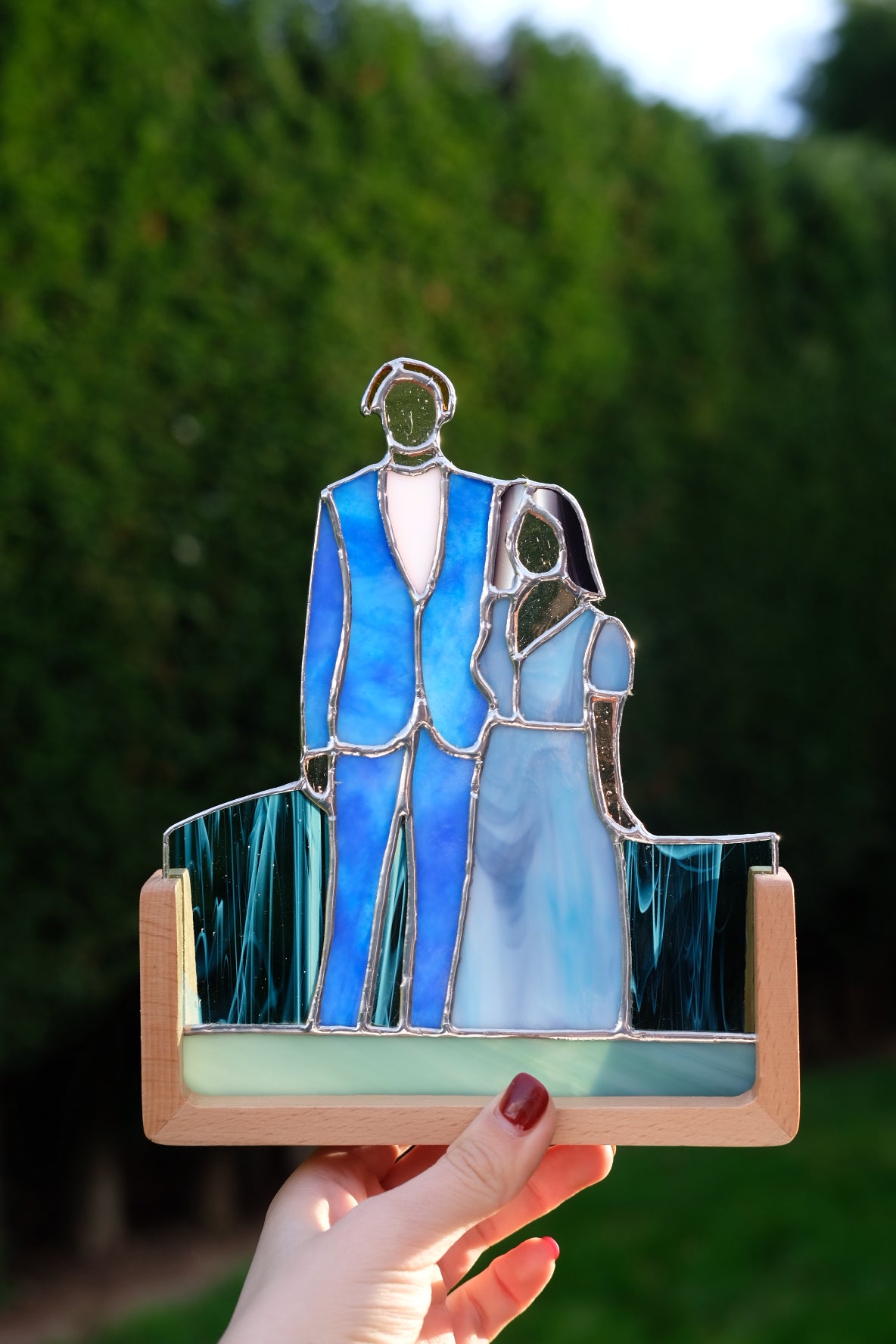 Couple Engagement in Blue / Reserved