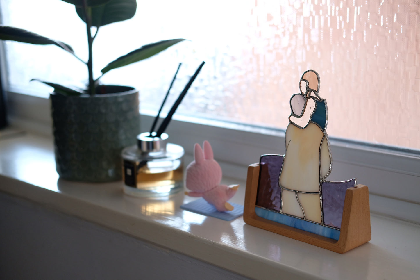 Friends with Purple Background