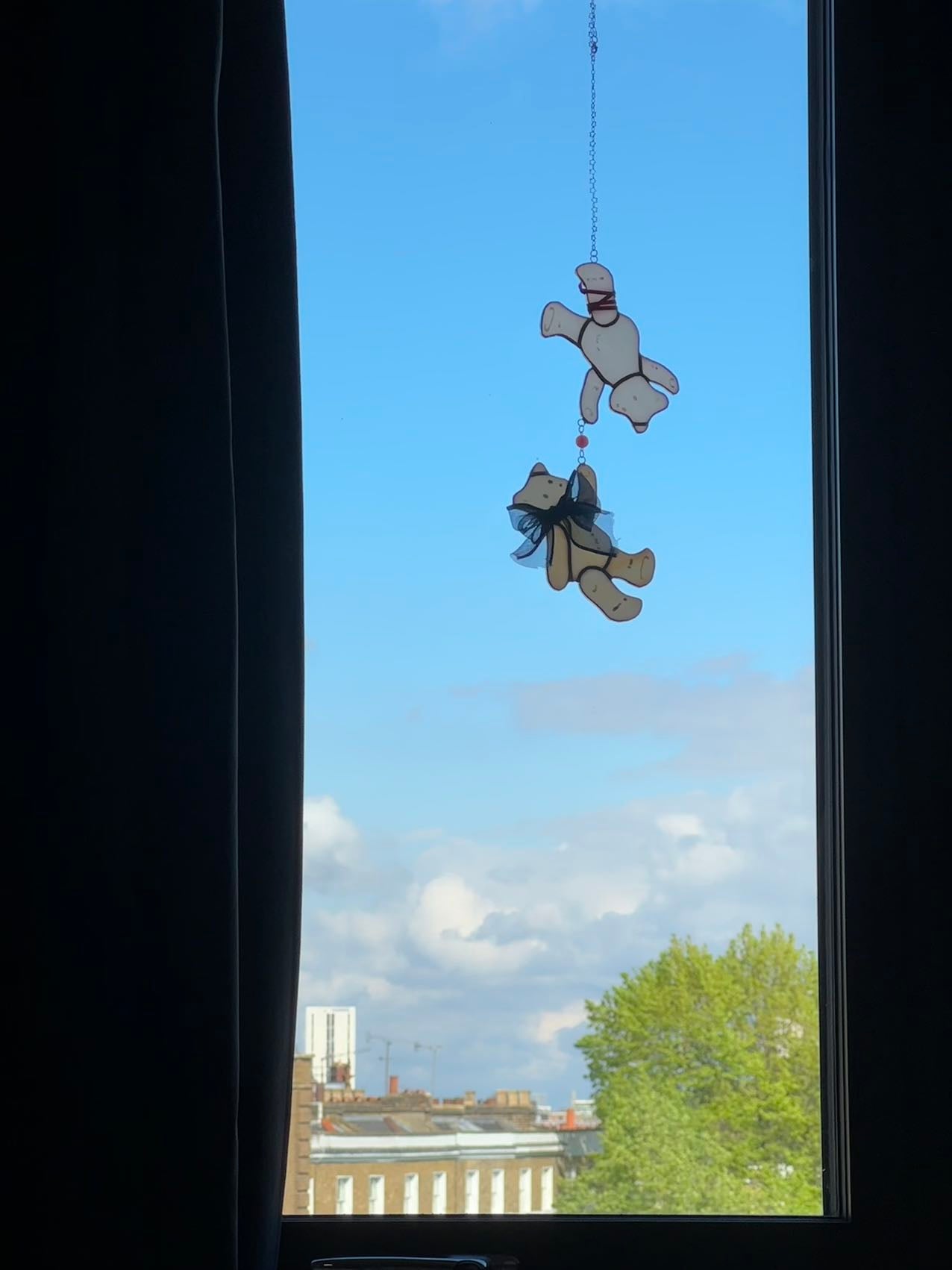 Two Bears Holding Hands / Reserved