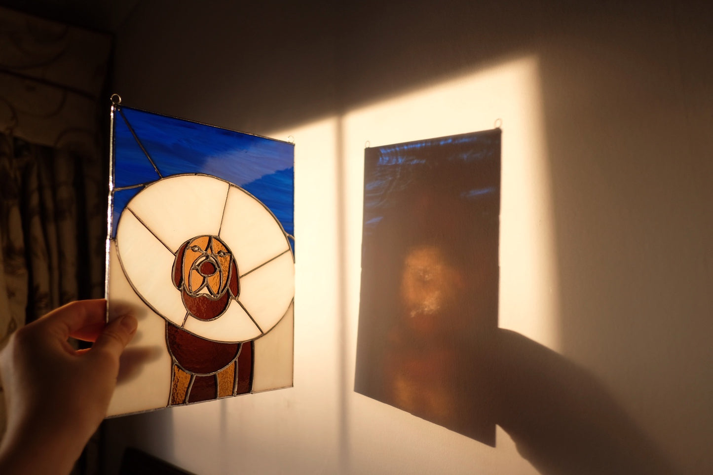 Two Dog Portrait Panels / Reserved