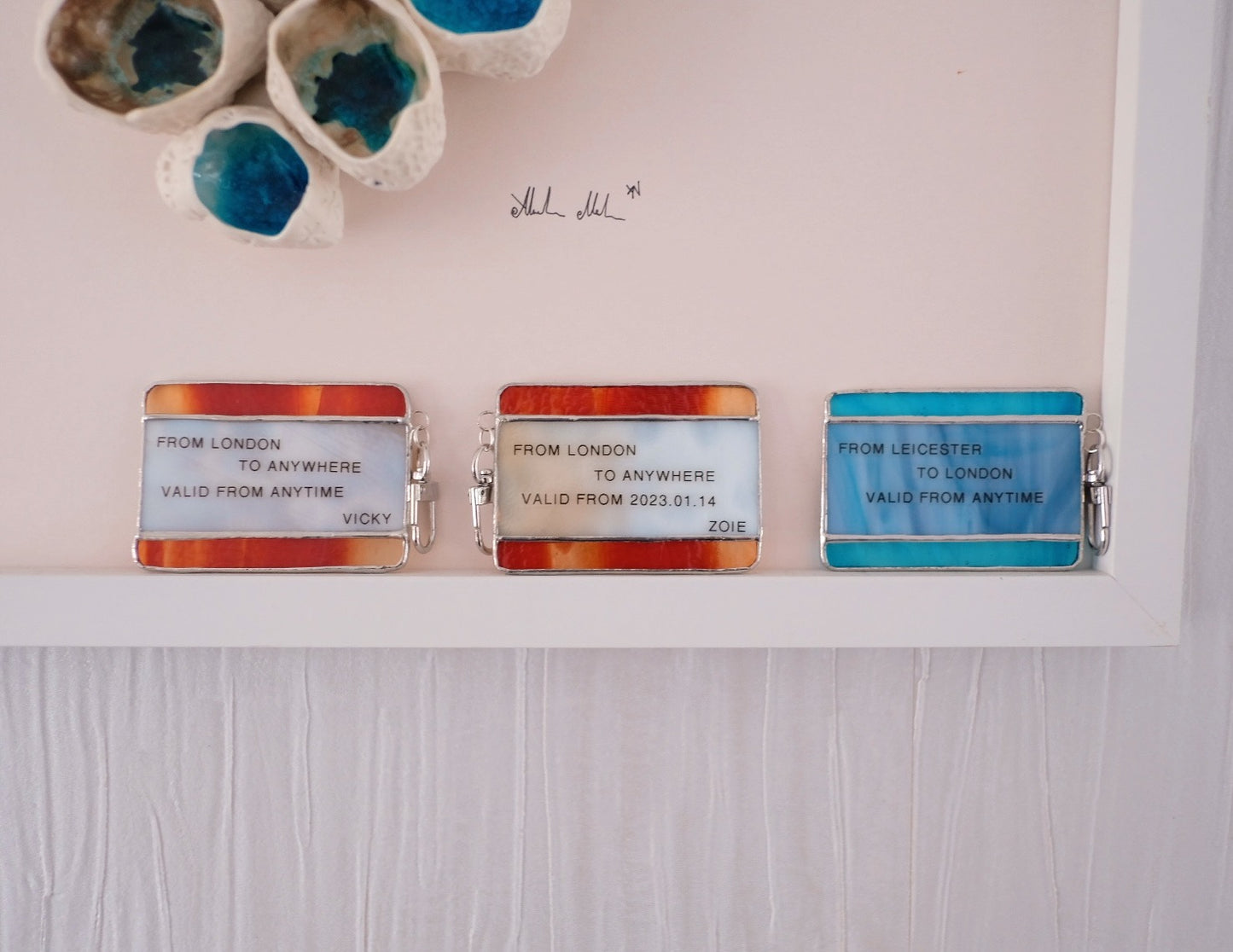 Train Tickets and Maple Leave / Reserved