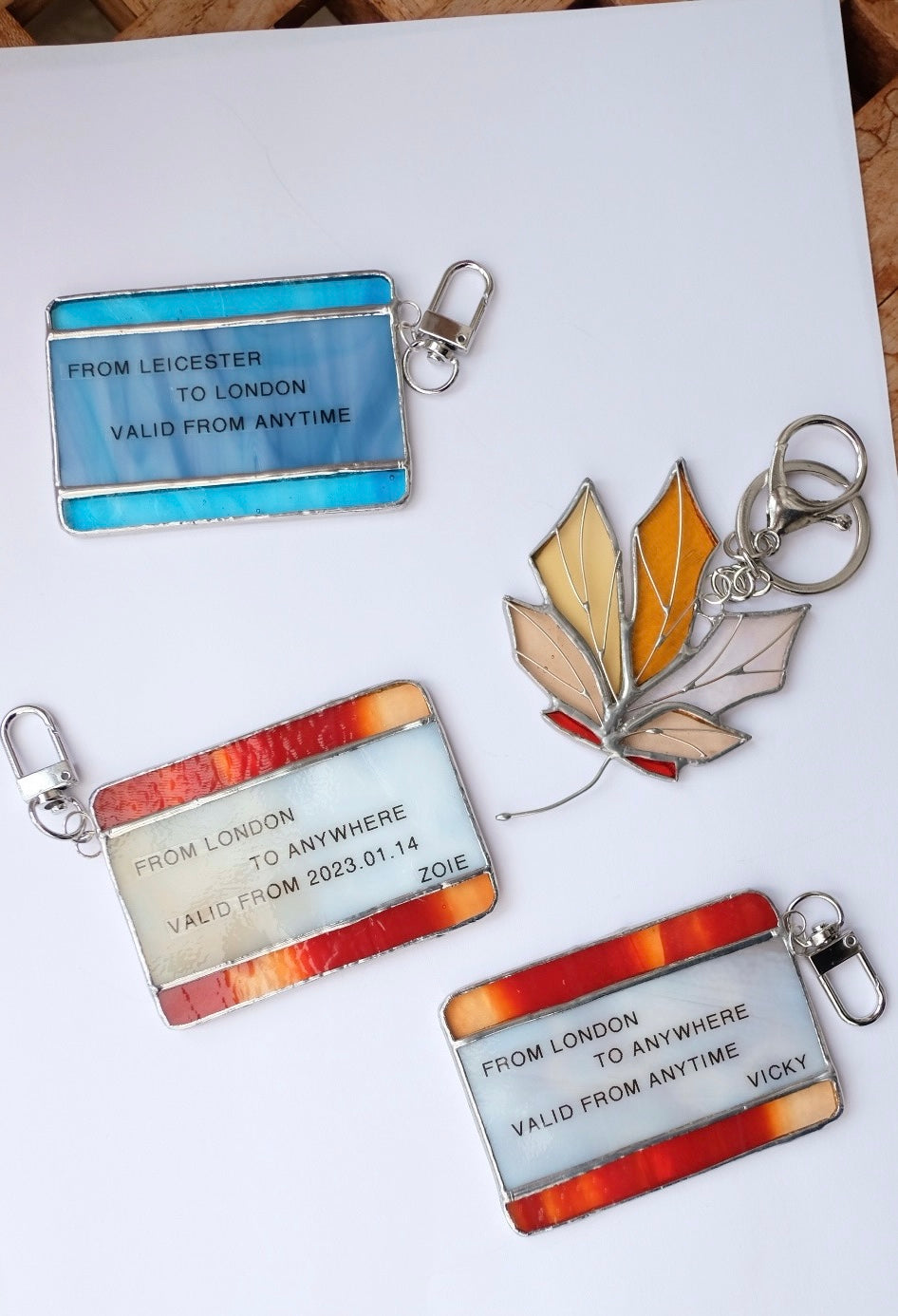 Train Tickets and Maple Leave / Reserved