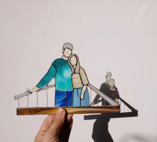 Couple on Stairs / Reserved