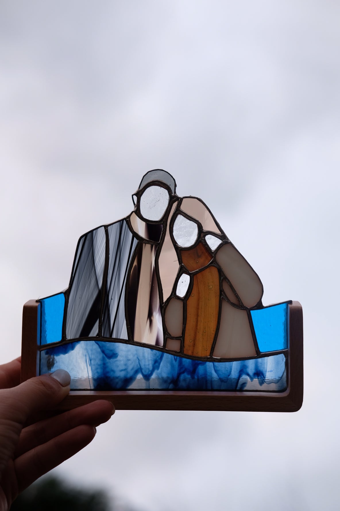 Winter Couple with Scarf / Reserved