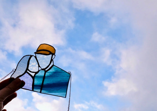 Couple Window Hanging / Reserved