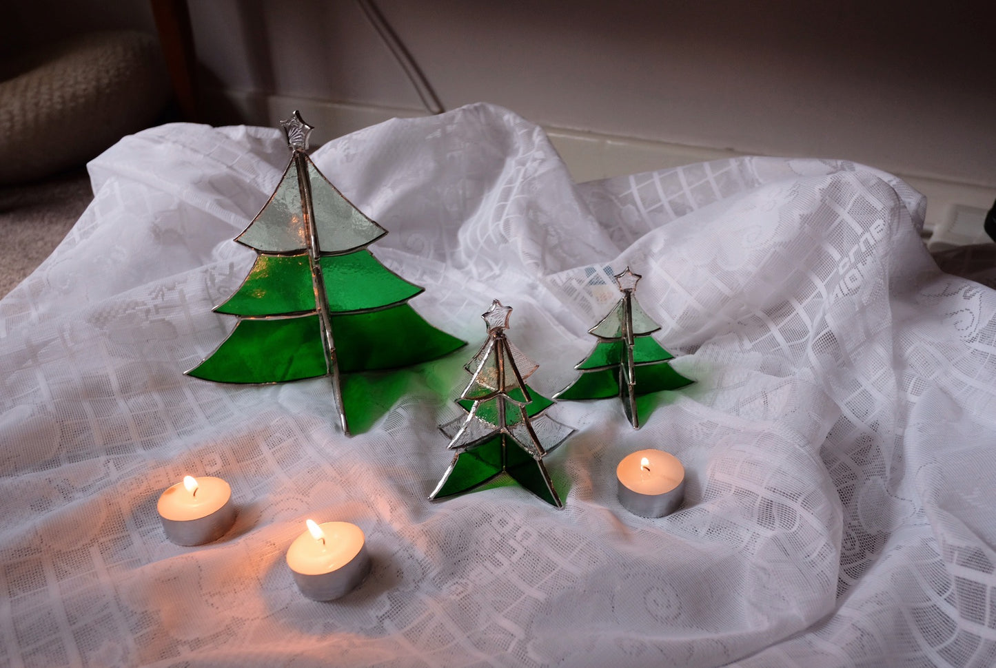 Three Christmas Trees / Reserved